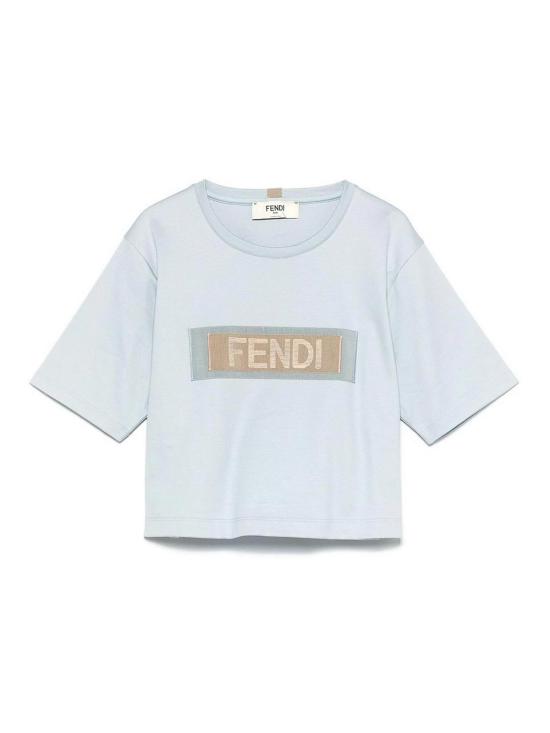  펜디 반팔 티셔츠 FS9704AT27F1QYH Blue