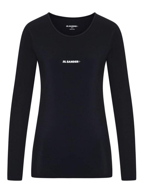  질샌더 긴팔 티셔츠 J40GC0019J20031001 Black