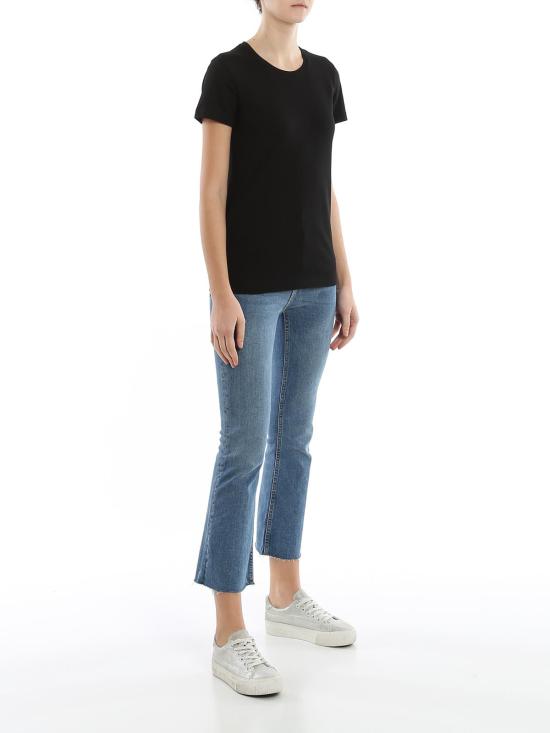  몽클레어 코튼 저지 티셔츠 8C73200V8058999 BLACK - MONCLER