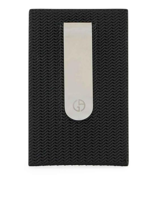 26SS 조르지오 아르마니 카드지갑 Y2R697YS16E80001 Black - GIORGIO ARMANI
