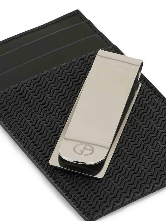26SS 조르지오 아르마니 카드지갑 Y2R697YS16E80001 Black - GIORGIO ARMANI