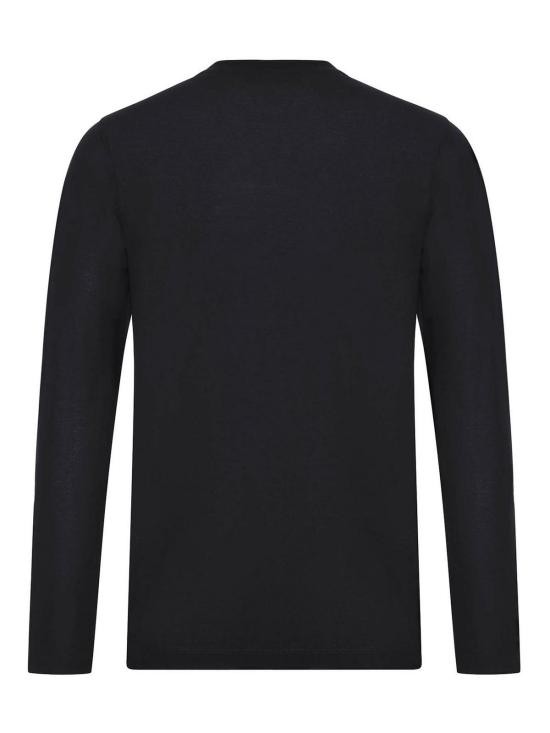 25SS 자노네 긴팔 티셔츠 815204ZG380Z0015 Black - ZANONE
