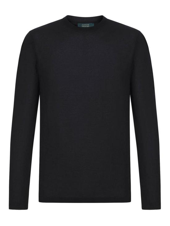 25SS 자노네 긴팔 티셔츠 815204ZG380Z0015 Black