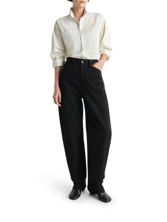  르메르 팬츠 PA1181LF1365BK999 Black - LEMAIRE