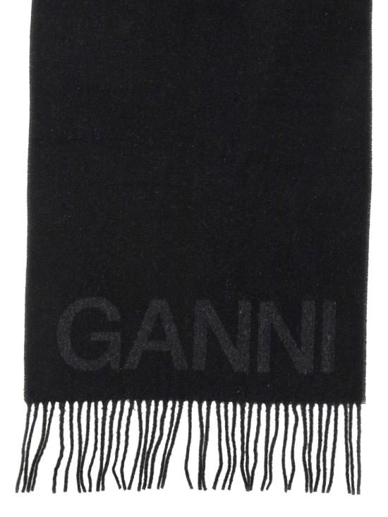 25SS 가니 머플러/스카프 A3905 099 BLACK - GANNI