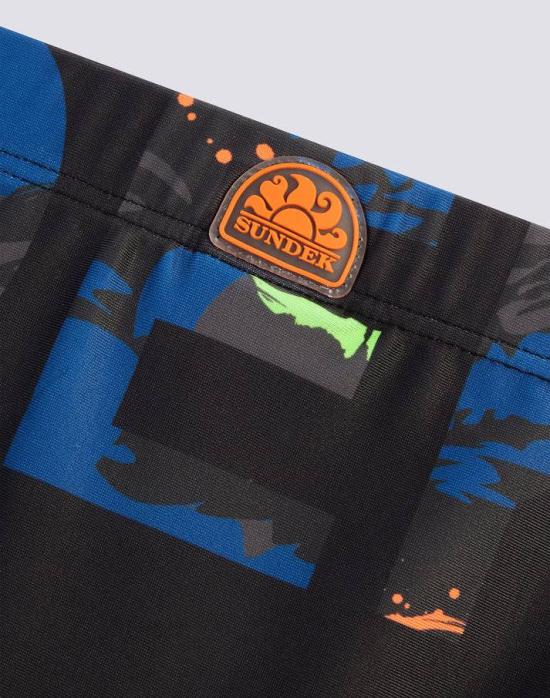 25SS [주니어] 선덱 수영복/비치웨어 B296SSL411M 0041M Black - SUNDEK