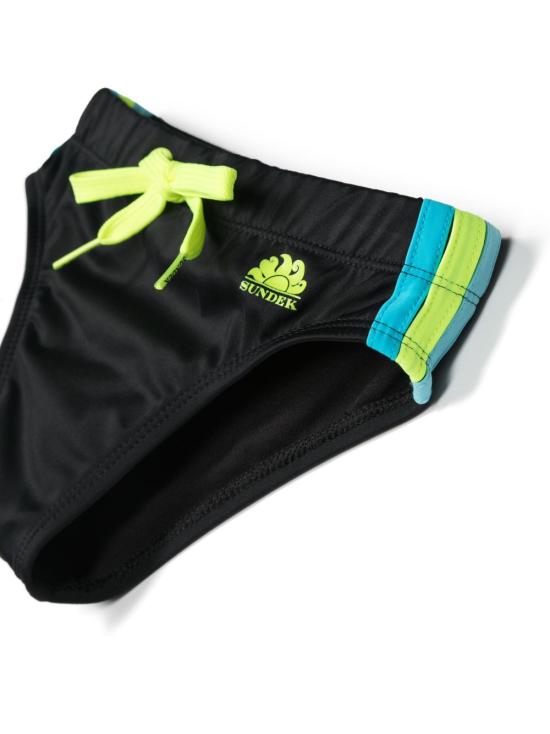 25SS [주니어] 선덱 수영복/비치웨어 B279SSL3000 00435 Black - SUNDEK