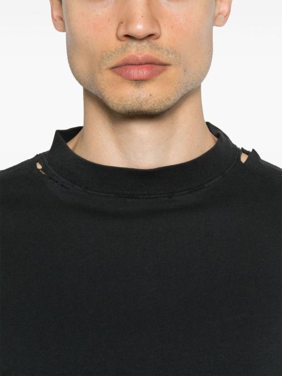 25SS 발렌시아가 긴팔 티셔츠 832432 TSVF98433 Black - BALENCIAGA