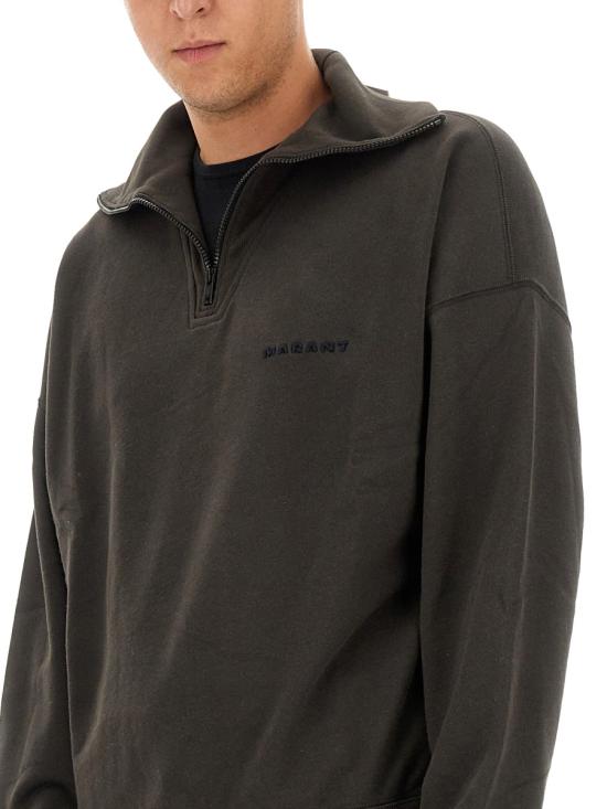 24FW 이자벨마랑 후드 티셔츠 SW0096HA B1M17H02FK BLACK - ISABEL MARANT