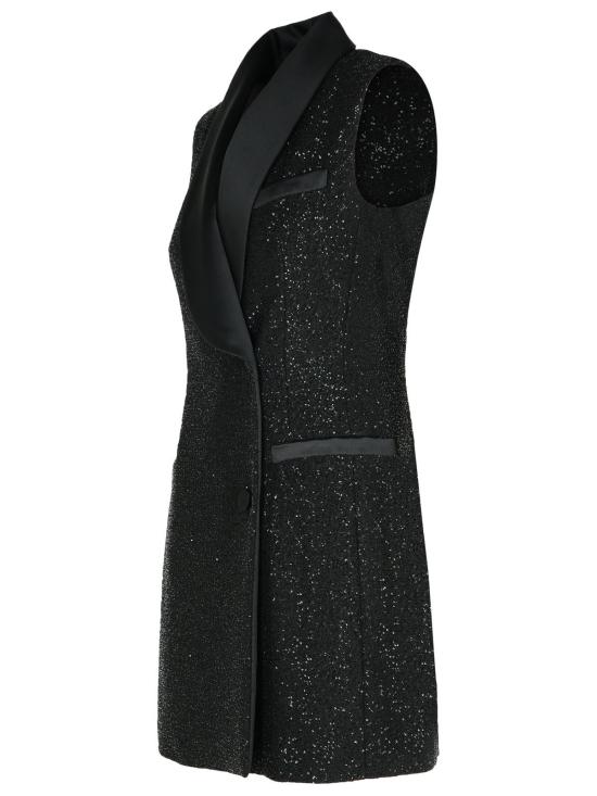 24FW 막스마라 숏 원피스 2421226094001 Black - MAX MARA