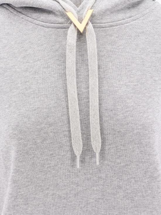 25SS 발렌티노 가라바니 후드 티셔츠 5B3MF23M8ST 080 GREY - VALENTINO GARAVANI