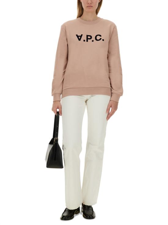 24FW 아페쎄 긴팔 티셔츠 COHBN M27907 TFI PINK - A.P.C.