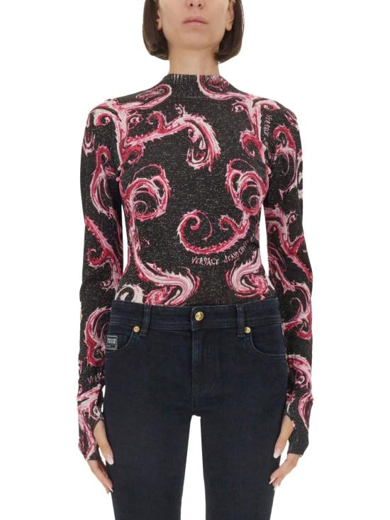 24FW 베르사체 스웨터 77HAFM24 CMN80QY2 MULTICOLOUR