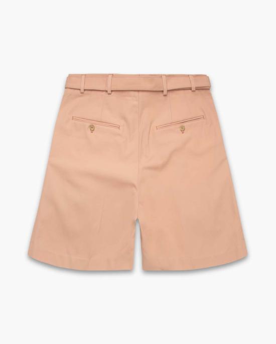  커먼스웨덴 숏팬츠 Cmmn Swdn Marshall 플리츠 반바지 핑크 - CMMN SWDN