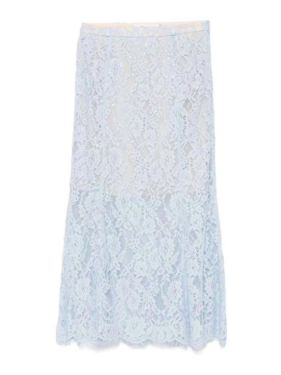  셀프 포트레이트 스커트 RS25053MSKBL Blue