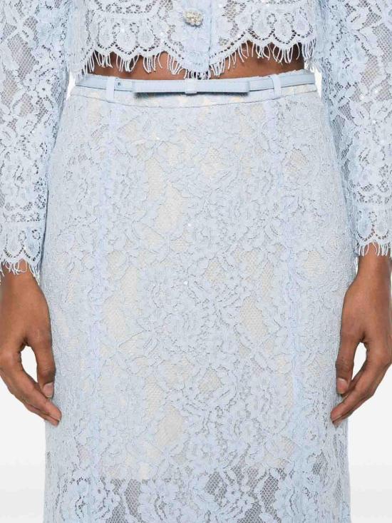  셀프 포트레이트 스커트 RS25053MSKBL Blue - SELF PORTRAIT