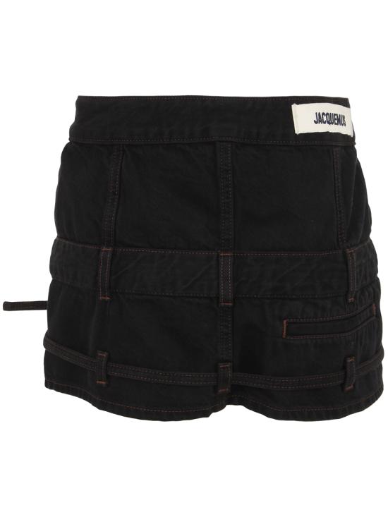  자크뮈스 스커트 233DE027 1016 99B BLACK BROWN - JACQUEMUS