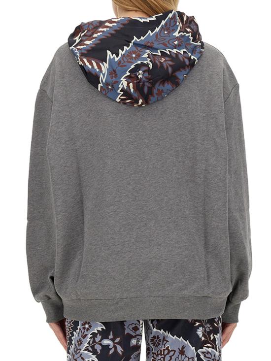 24FW 에트로 후드 티셔츠 WRMB0003 AU055S8291 GREY - ETRO