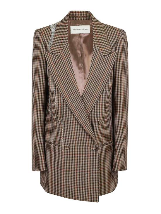 24FW 드리스 반 노튼 자켓 104219048701 Brown