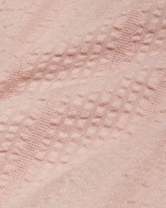  Corridor 반팔 셔츠 코리더 핑크 스트라이프 시어서커 반팔 버튼업 - CORRIDOR