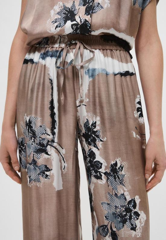 25SS 에르마노 피렌제 팔라초 팬츠 D46EP087ED0 MFA37 Mou off white nerp - ERMANNO FIRENZE