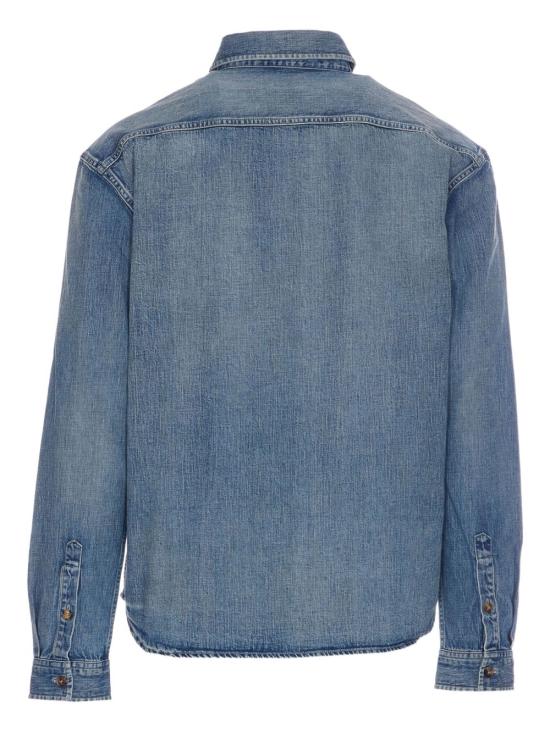 25SS 생로랑 데님 셔츠 823437 Y144MJ4248 Denim - SAINT LAURENT