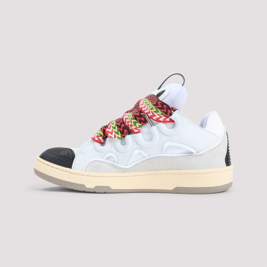 26FW 랑방 스니커즈 FUSKDK12DRA2P25M 00 WHITE - LANVIN