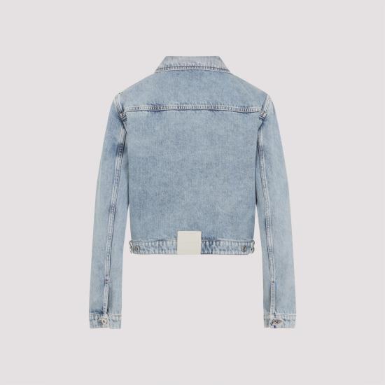 25FW 랑방 데님 자켓 RWJA0301D087P25 22 BLUE - LANVIN