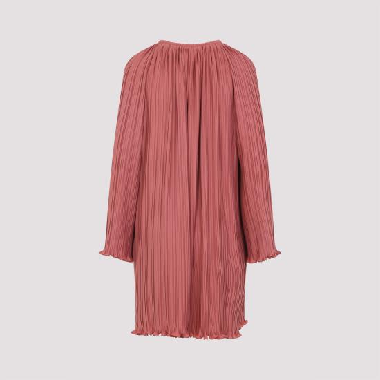 25SS 랑방 미디 원피스 RWDR00285904P25 597 PINK PURPLE - LANVIN