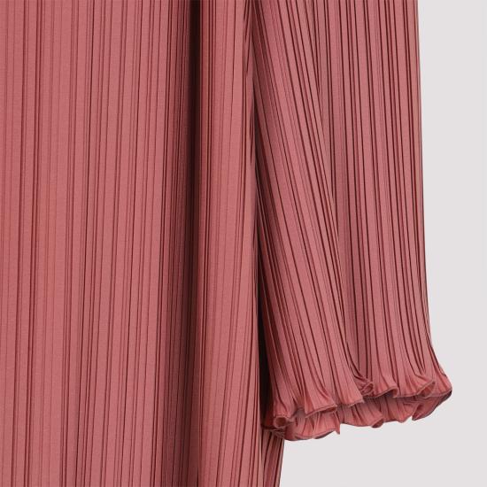 25SS 랑방 미디 원피스 RWDR00285904P25 597 PINK PURPLE - LANVIN