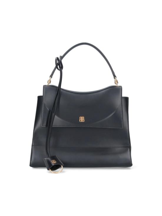 26SS 발렌시아가 나노 미디움 핸드백 8292932ABTZ 1000 BLACK