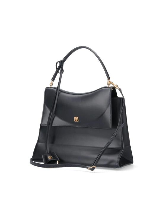 26SS 발렌시아가 나노 미디움 핸드백 8292932ABTZ 1000 BLACK - BALENCIAGA