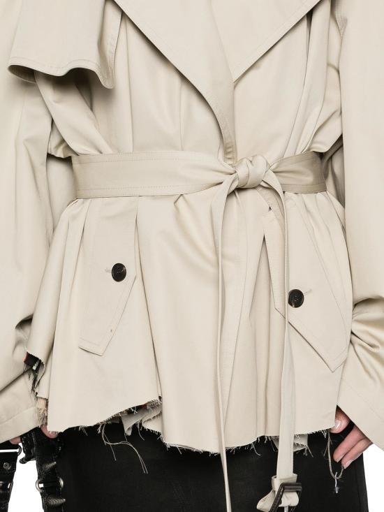 25SS 발렌시아가 트렌치 코트 814615TBP019501 BEIGE Nude Neutrals - BALENCIAGA