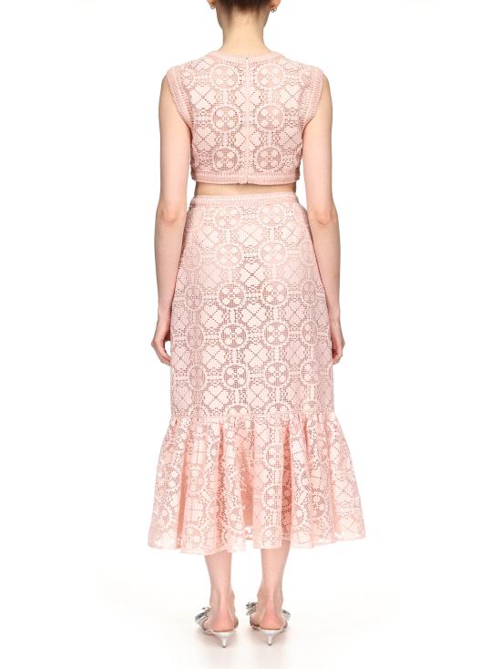 25SS 지암바티스타 발리 민소매 티셔츠 25SSPVFP105927BRO 4124 Pink - GIAMBATTISTA VALLI