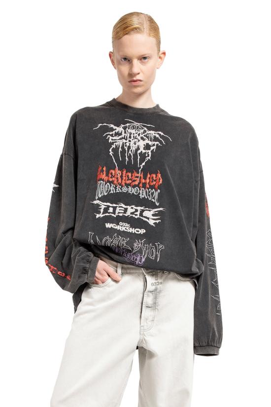  032C 셔츠 S25URC0271050 Black - 032C