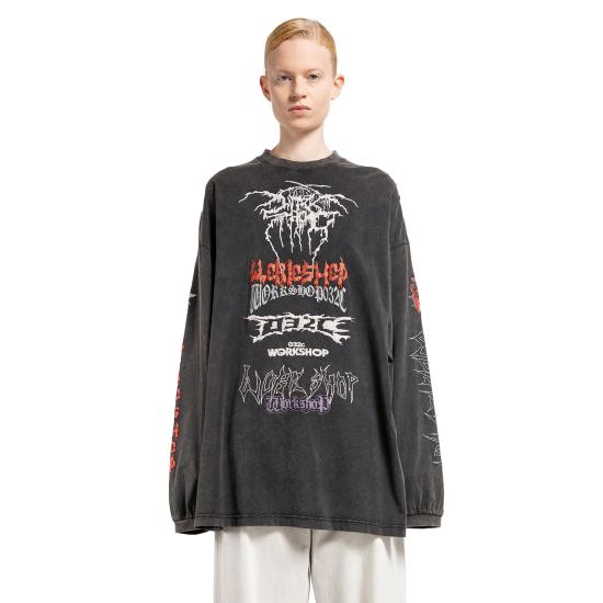  032C 셔츠 S25URC0271050 Black