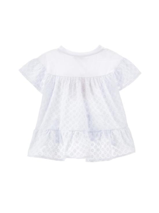 25SS [키즈] 모나리자 티셔츠 19E625 5011 0099 White - MONNALISA