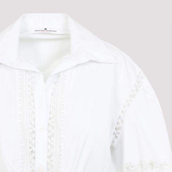 25SS 에르마노 설비노 블라우스/셔츠 D462K396GCX 10601 BRIGHT WHITE - ERMANNO SCERVINO