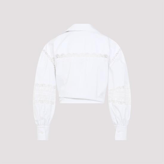 25SS 에르마노 설비노 블라우스/셔츠 D462K396GCX 10601 BRIGHT WHITE - ERMANNO SCERVINO