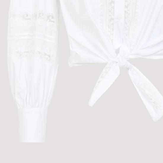 25SS 에르마노 설비노 블라우스/셔츠 D462K396GCX 10601 BRIGHT WHITE - ERMANNO SCERVINO