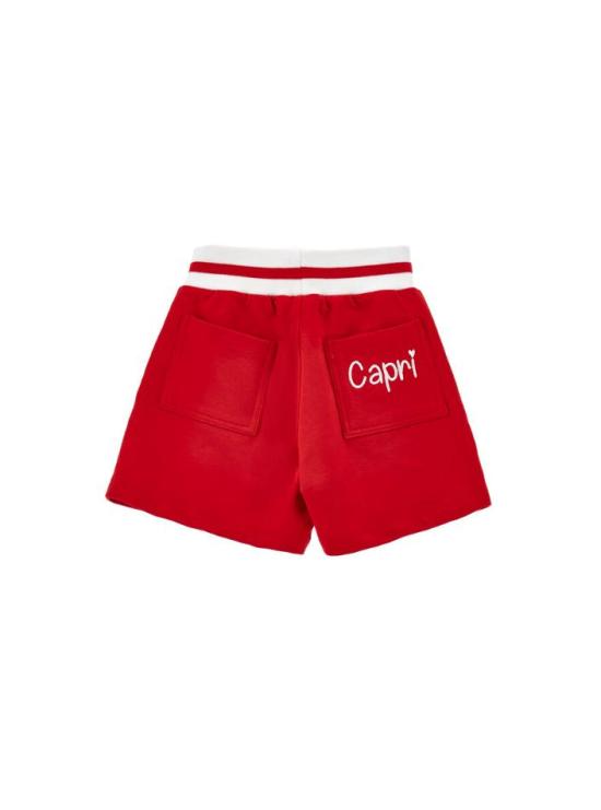 25SS [키즈] 모나리자 쇼츠/버뮤다 19E417 5012 0044 Red - MONNALISA
