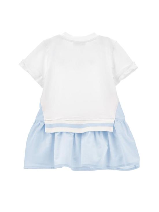 25SS [키즈] 모나리자 원피스 19E917 5003 9952 White - MONNALISA