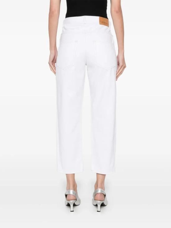 25SS 이자벨마랑 스트레이트 팬츠 PA0525FA B1H04I 20WH WHITE - ISABEL MARANT