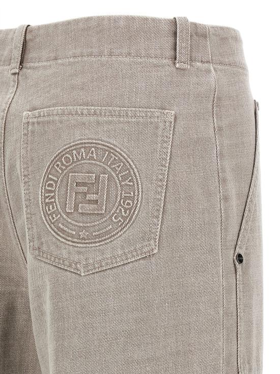 25SS 펜디 데님 팬츠 FLP863ASMBF1RX9 - FENDI