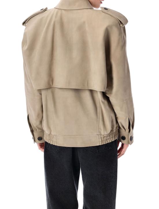 25SS 생로랑 자켓 827736YCQN2 1242 GREY LIGHT - SAINT LAURENT