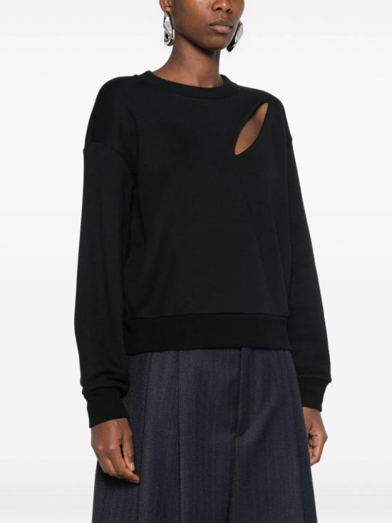 24FW 알렉산더 맥퀸 긴팔 티셔츠 794769 QLAC81000 Black - ALEXANDER MCQUEEN