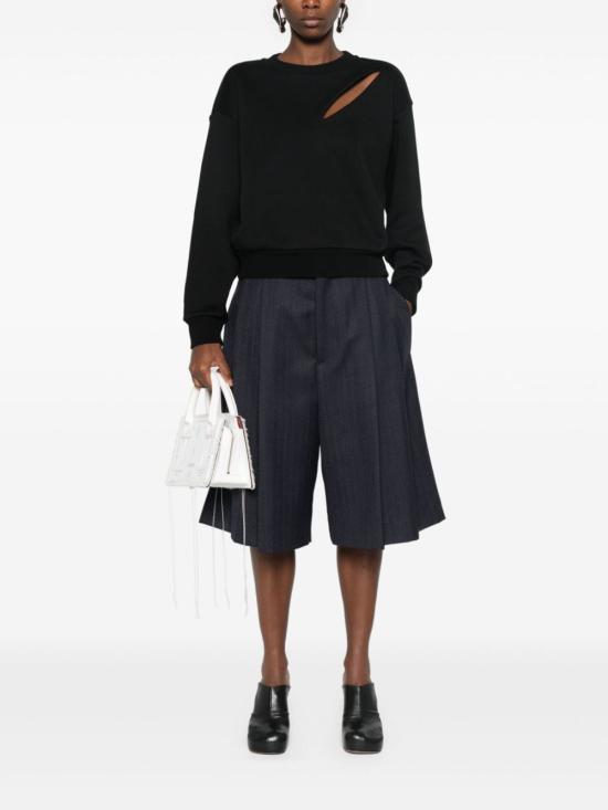 24FW 알렉산더 맥퀸 긴팔 티셔츠 794769 QLAC81000 Black - ALEXANDER MCQUEEN