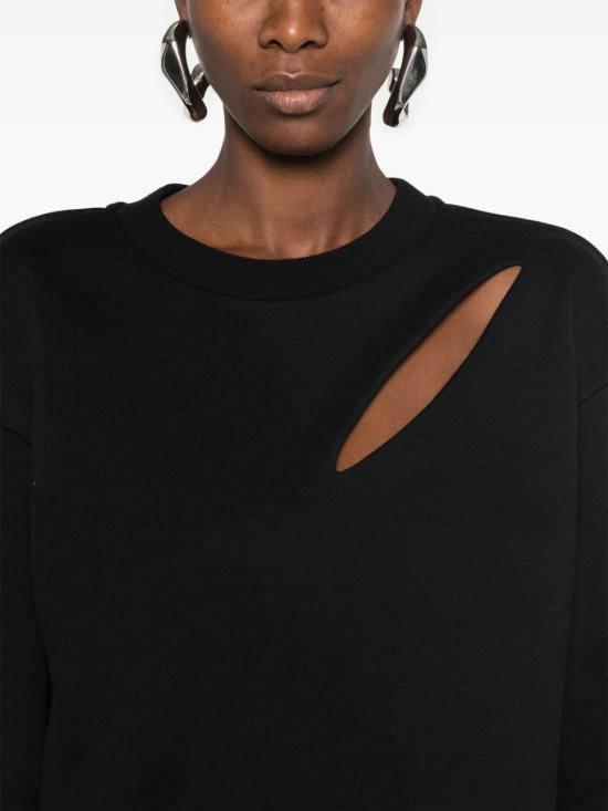 24FW 알렉산더 맥퀸 긴팔 티셔츠 794769 QLAC81000 Black - ALEXANDER MCQUEEN