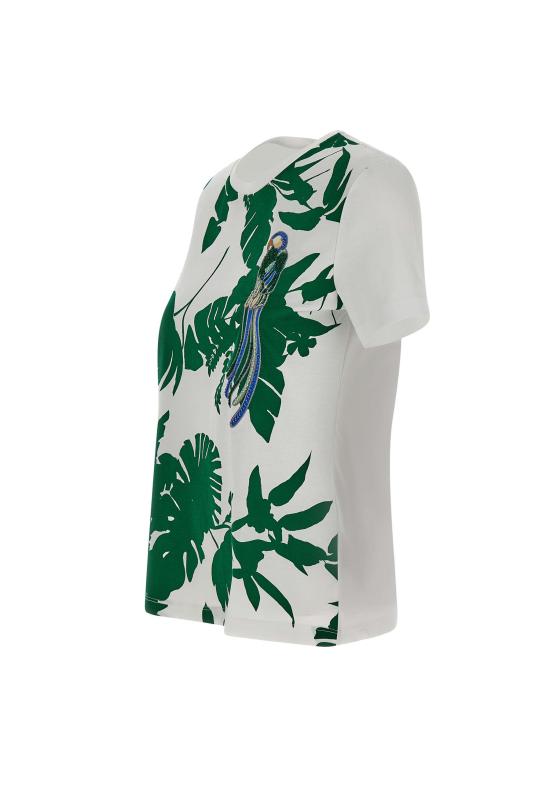 25SS 막스마라 스튜디오 반팔 티셔츠 2516941012600 004 White - MAX MARA STUDIO