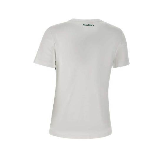 25SS 막스마라 스튜디오 반팔 티셔츠 2516941012600 004 White - MAX MARA STUDIO